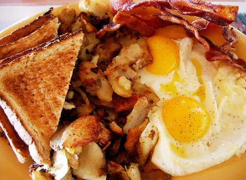 2 Eggs Bacon Home Fries