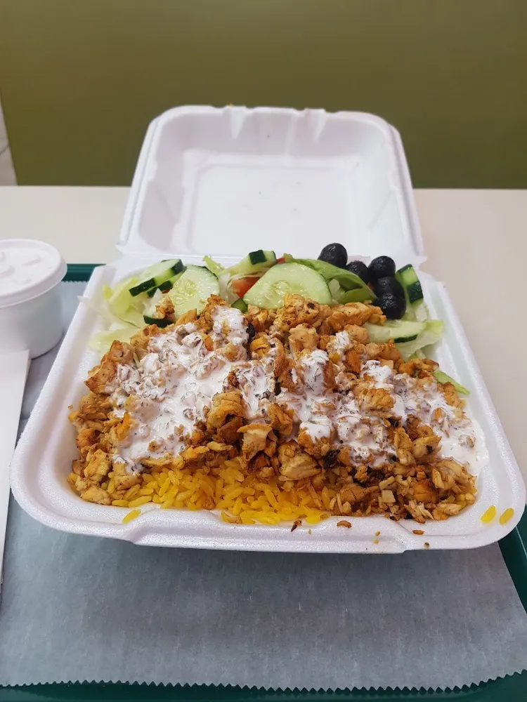 Grilled Chicken over Rice